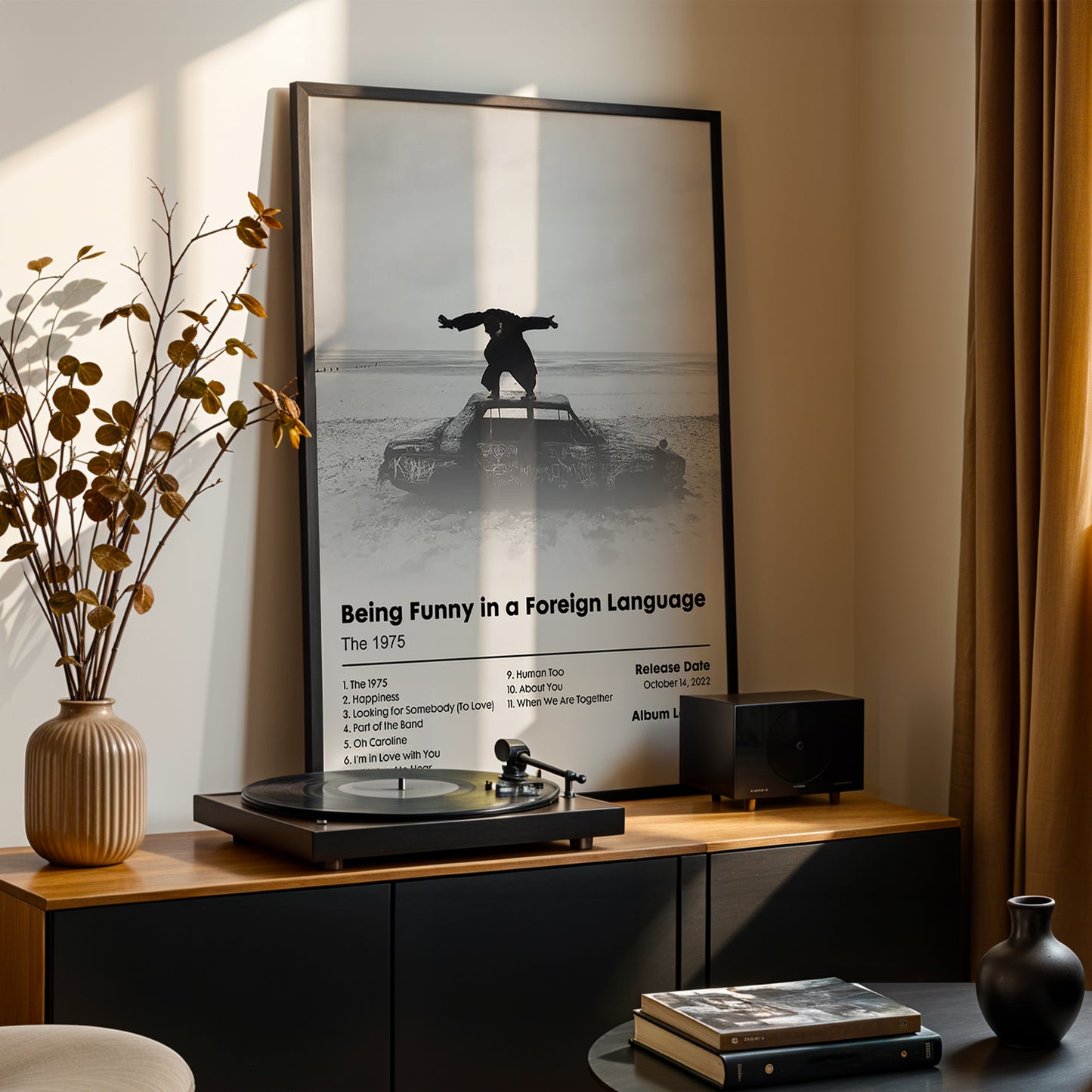 The 1975 'Being Funny In A Foreign Language' Album Poster