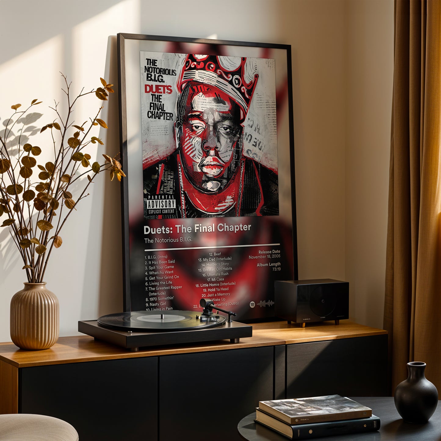 The Notorious B.I.G 'Duets The Final Chapter' Album Poster