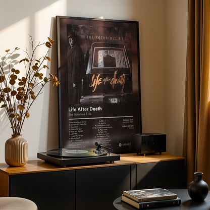 The Notorious B.I.G 'Life After Death' Album Poster