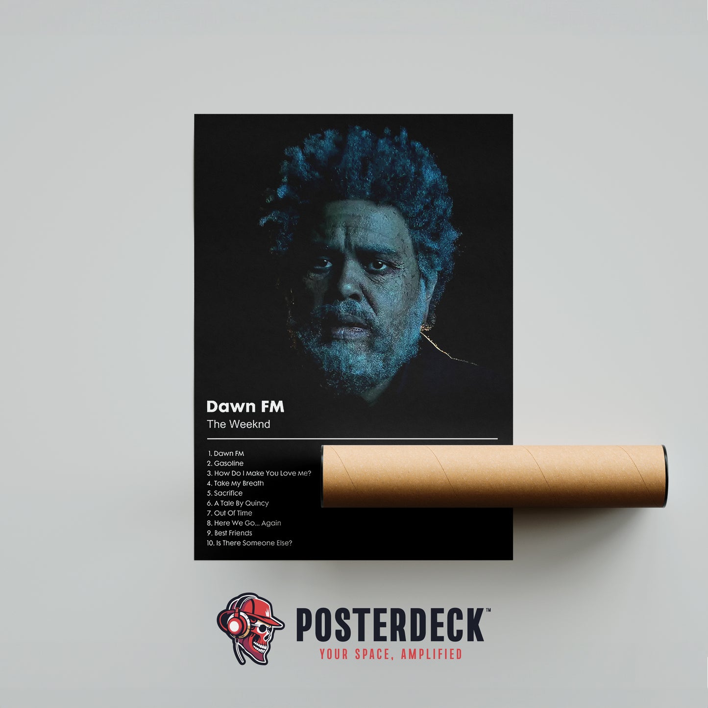 The Weeknd 'Dawn FM' Album Poster