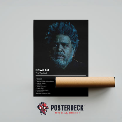 The Weeknd 'Dawn FM' Album Poster