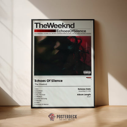 The Weeknd 'Echoes Of Silence' Album Poster