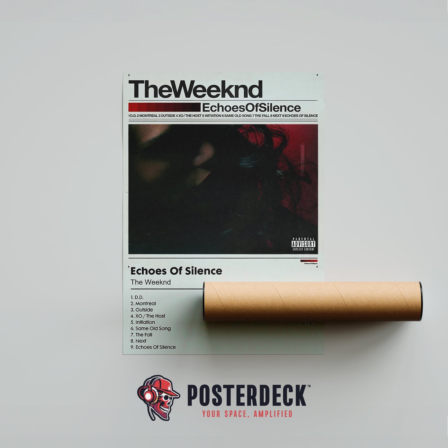The Weeknd 'Echoes Of Silence' Album Poster