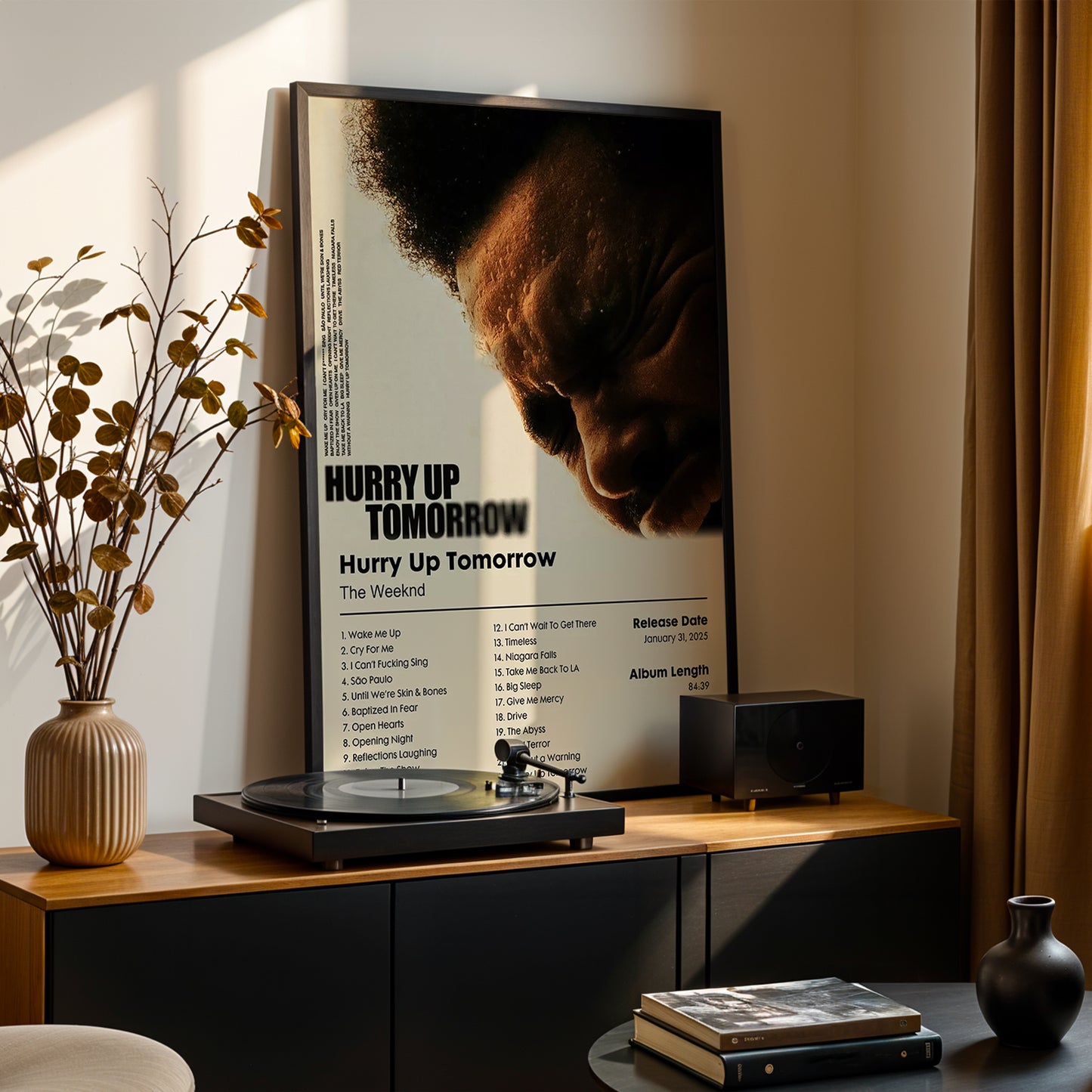 The Weeknd 'Hurry Up Tomorrow' Album Poster