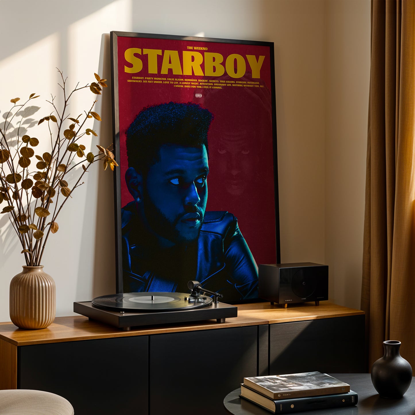 The Weeknd 'Starboy' Poster