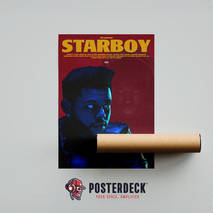 The Weeknd 'Starboy' Poster