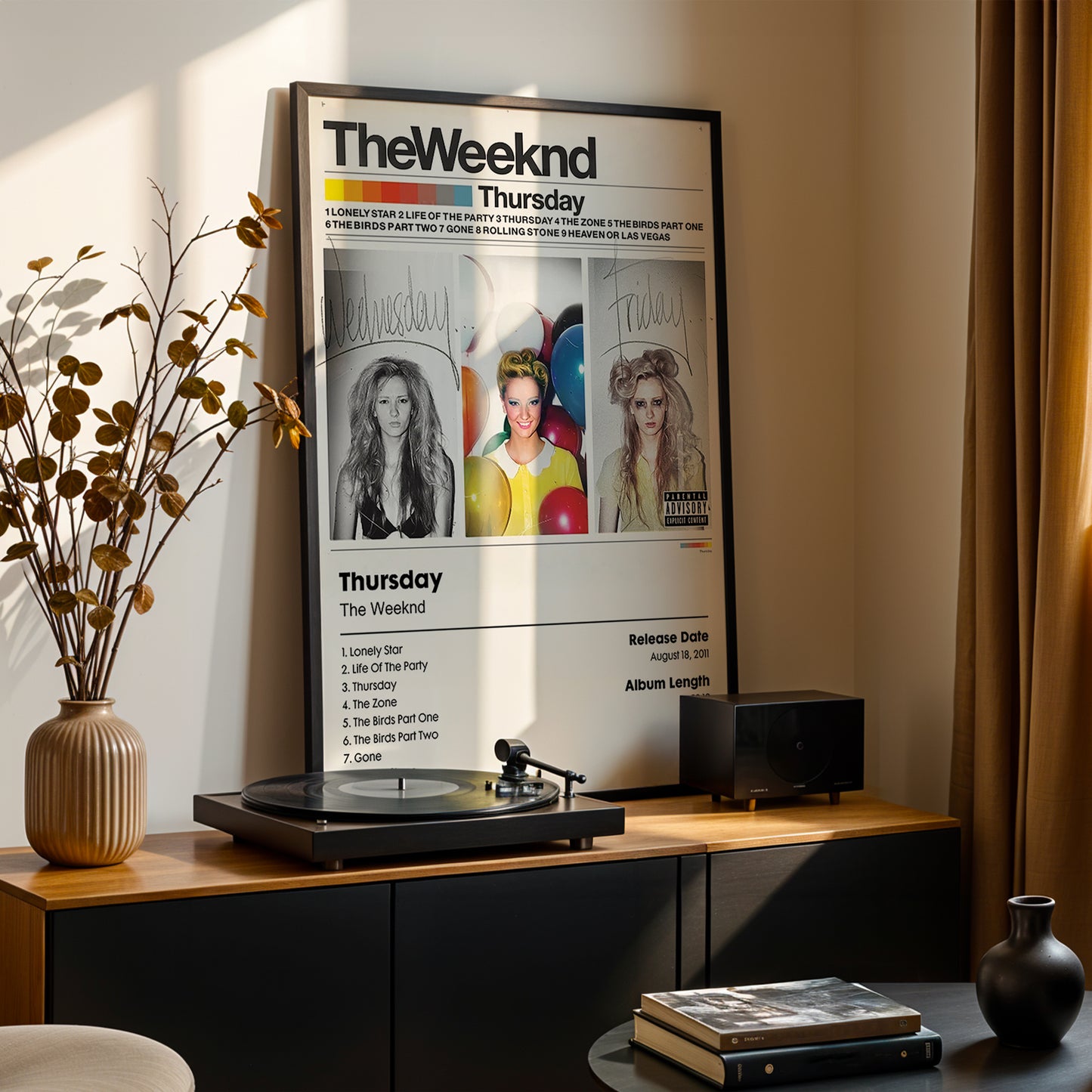 The Weeknd 'Thursday' Album Poster