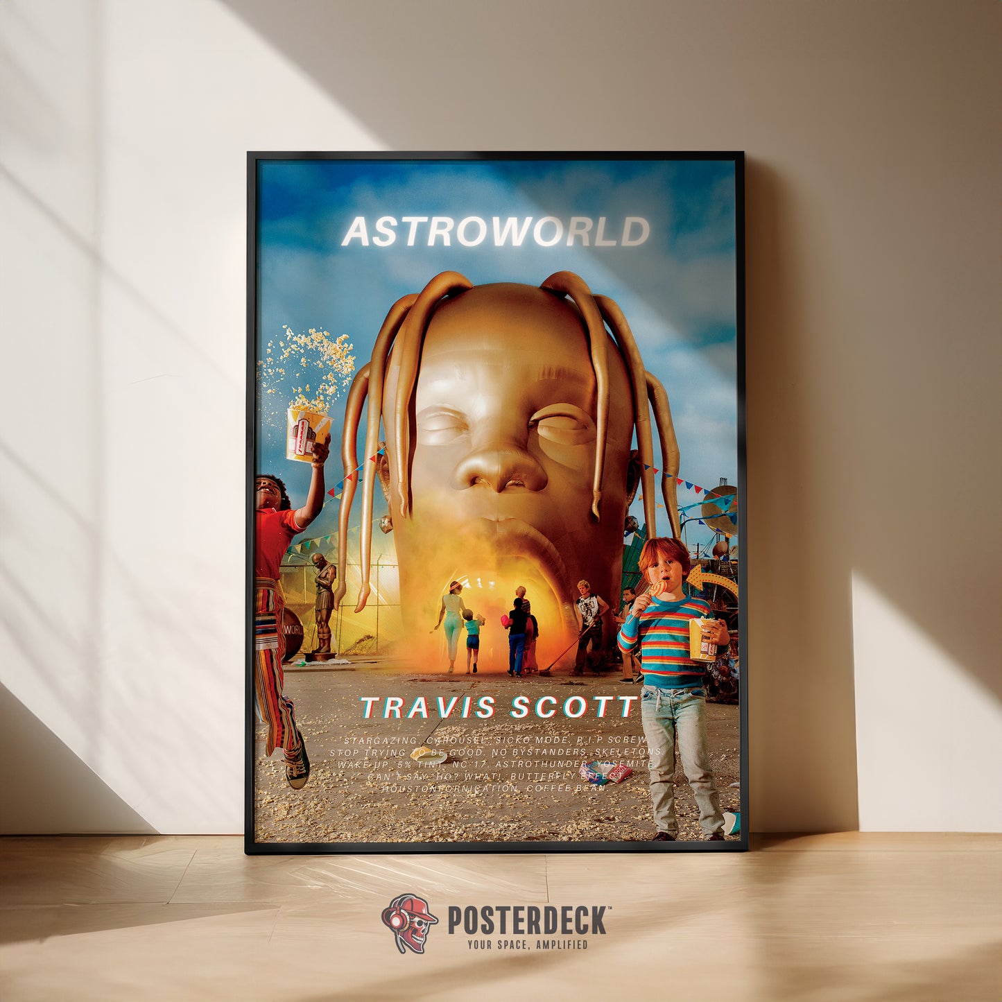 Travis Scott 'ASTROWORLD' Poster
