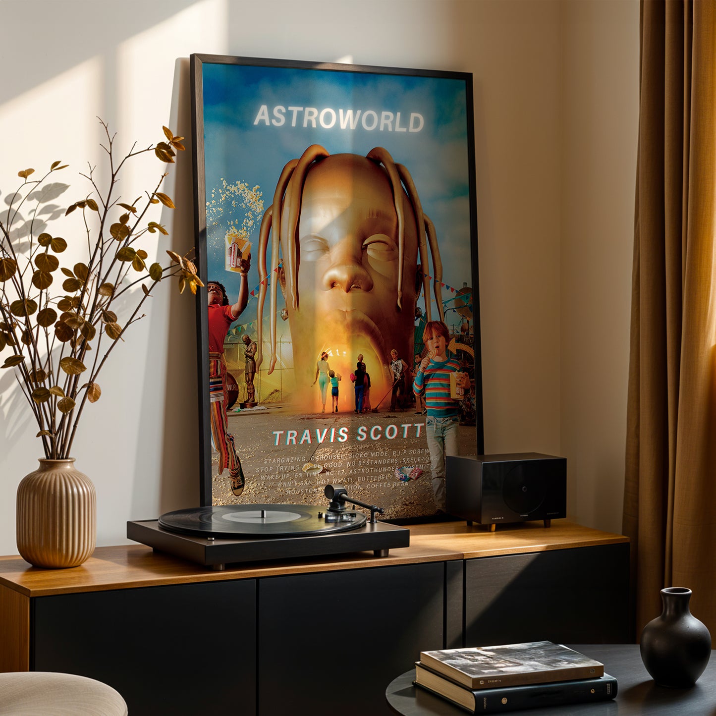 Travis Scott 'ASTROWORLD' Poster