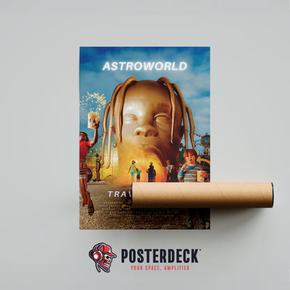 Travis Scott 'ASTROWORLD' Poster