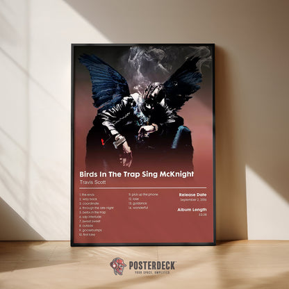Travis Scott 'Birds In The Trap Sing McKnight' Poster