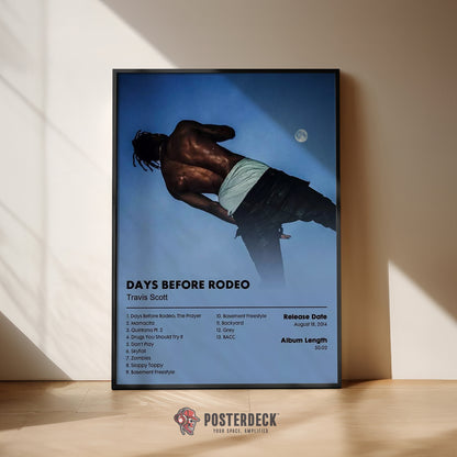 Travis Scott 'Days Before Rodeo' Poster