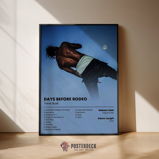 Travis Scott 'Days Before Rodeo' Poster