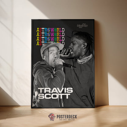 Travis Scott 'ASTROWORLD' Poster