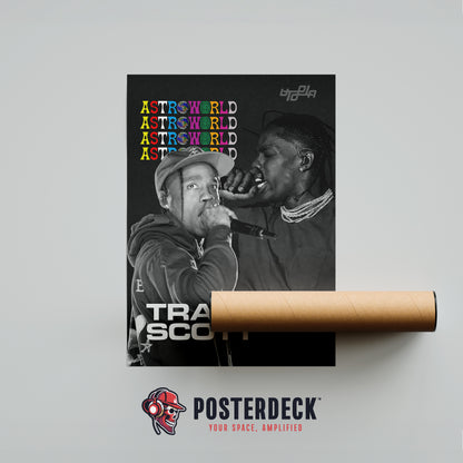 Travis Scott 'ASTROWORLD' Poster