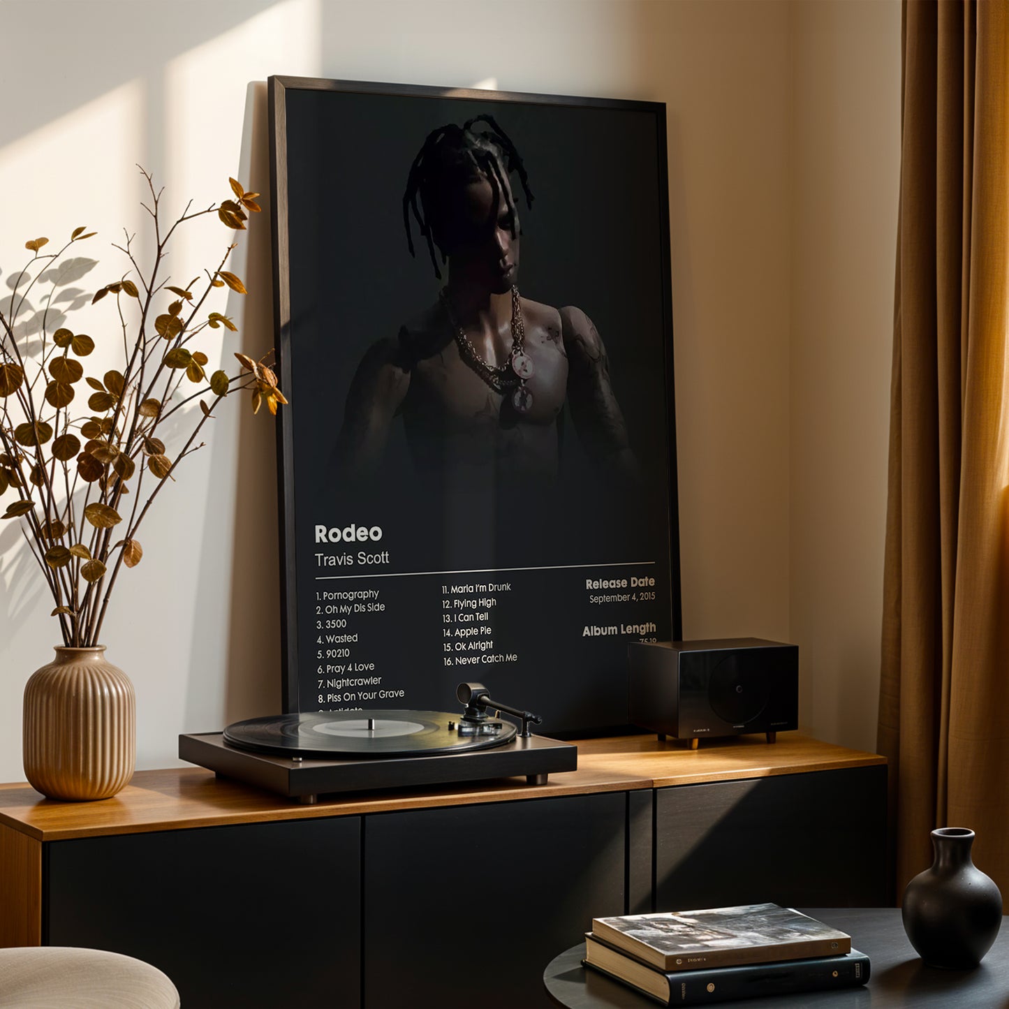 Travis Scott 'Rodeo' Album Poster