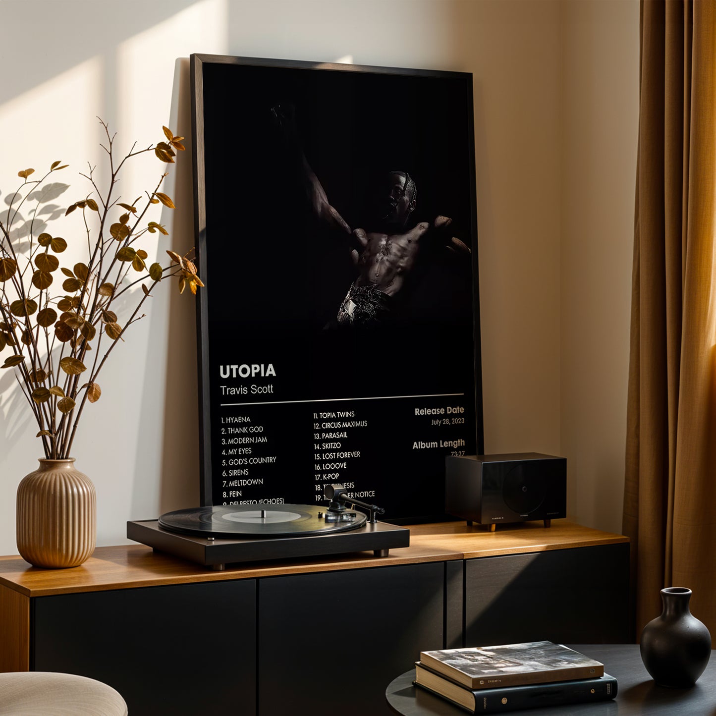 Travis Scott 'UTOPIA' Album Poster