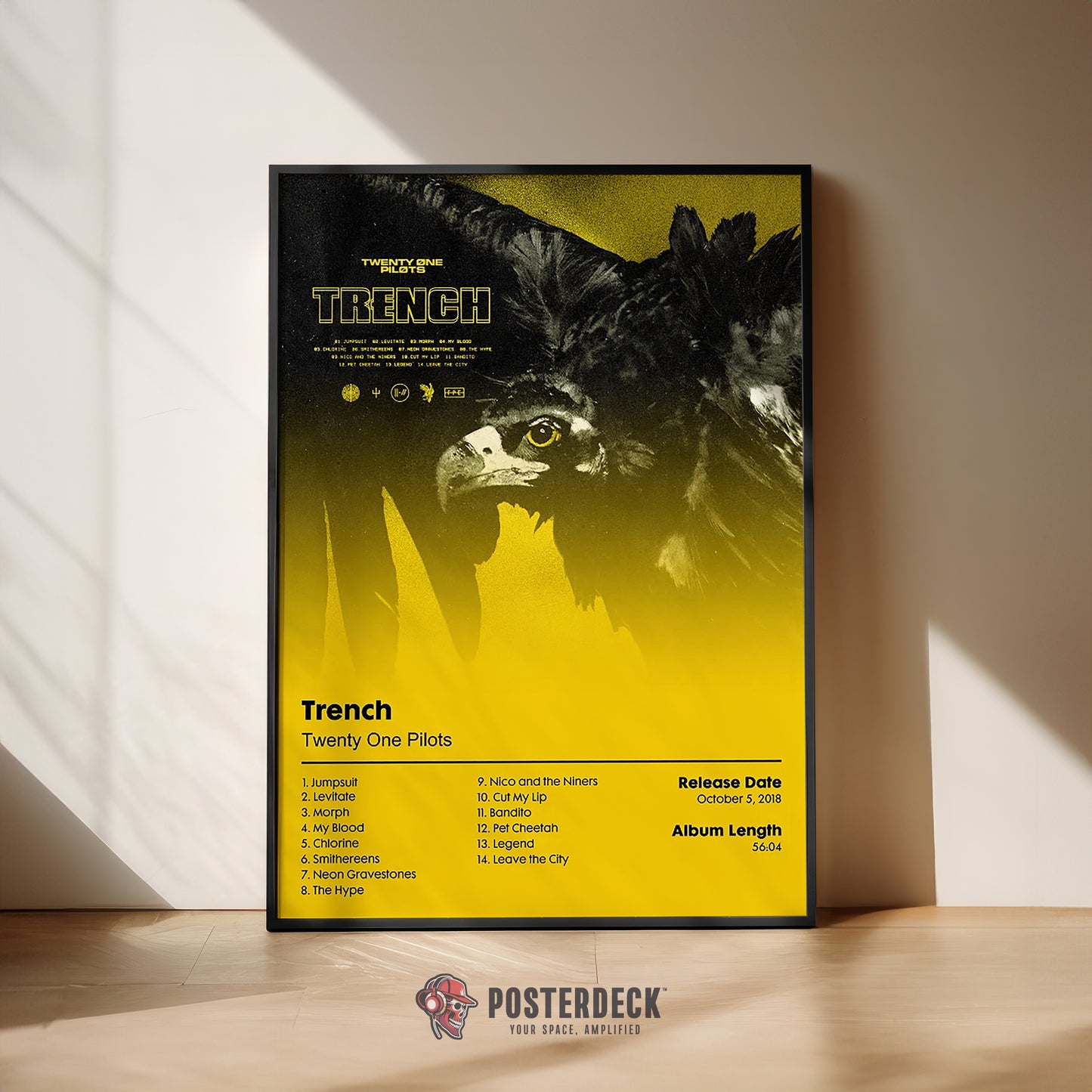 Twenty One Pilots 'Trench' Album Poster