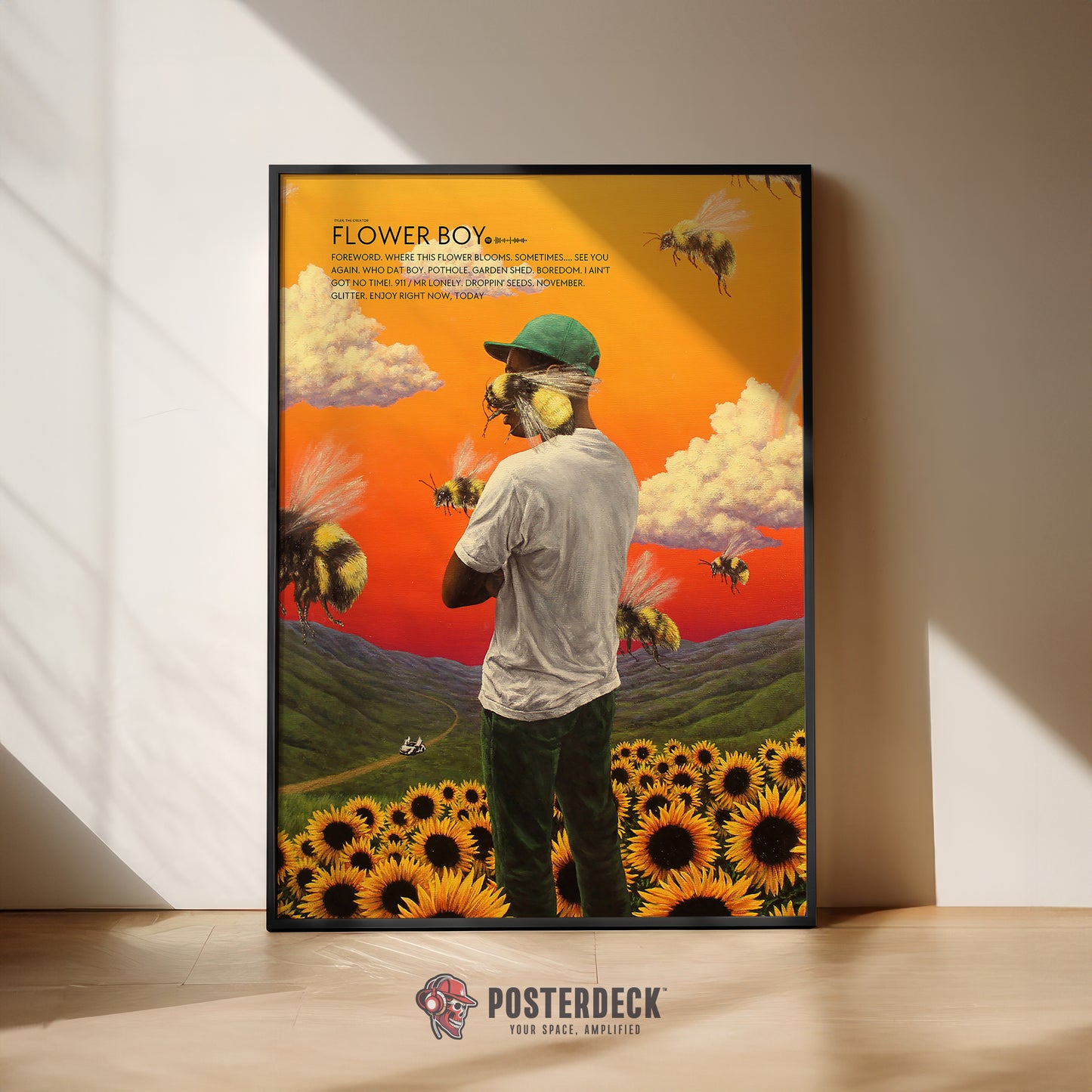 Tyler The Creator 'FLOWER BOY' Poster