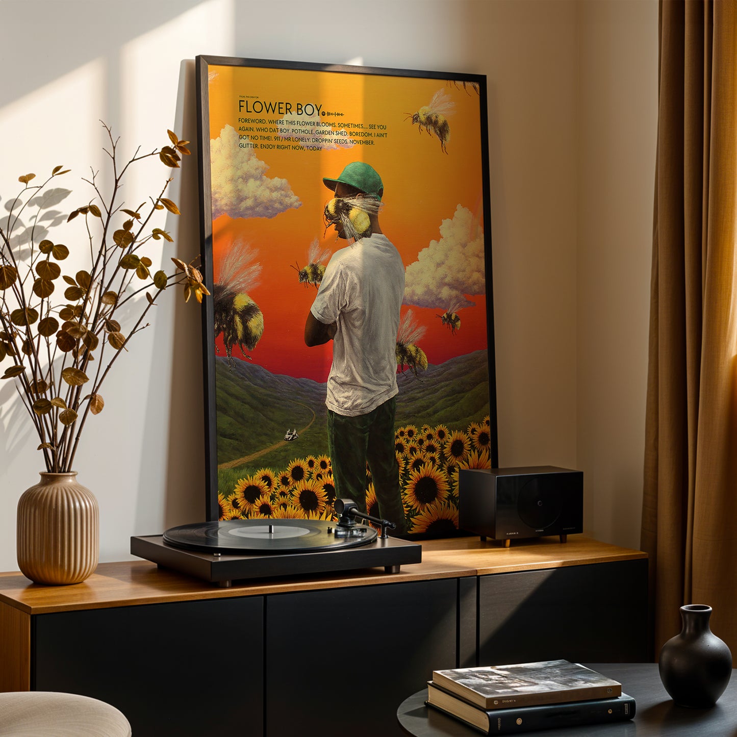 Tyler The Creator 'FLOWER BOY' Poster
