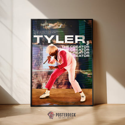 Tyler The Creator 'Performance' Poster