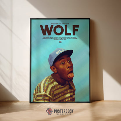Tyler The Creator 'WOLF' Poster