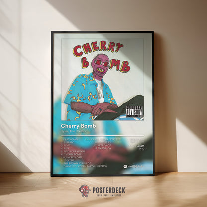 Tyler The Creator 'Cherry Bomb' Album Poster