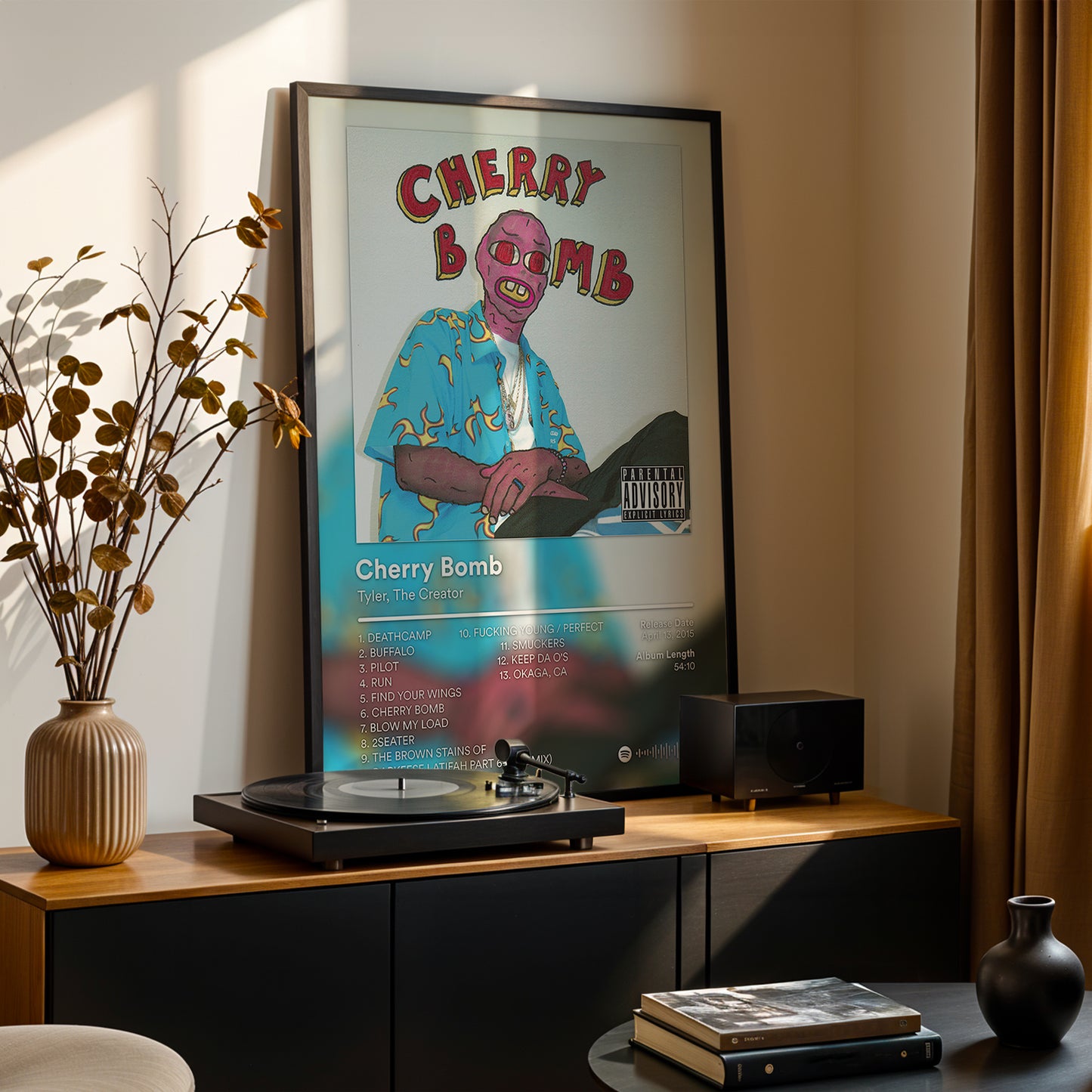 Tyler The Creator 'Cherry Bomb' Album Poster
