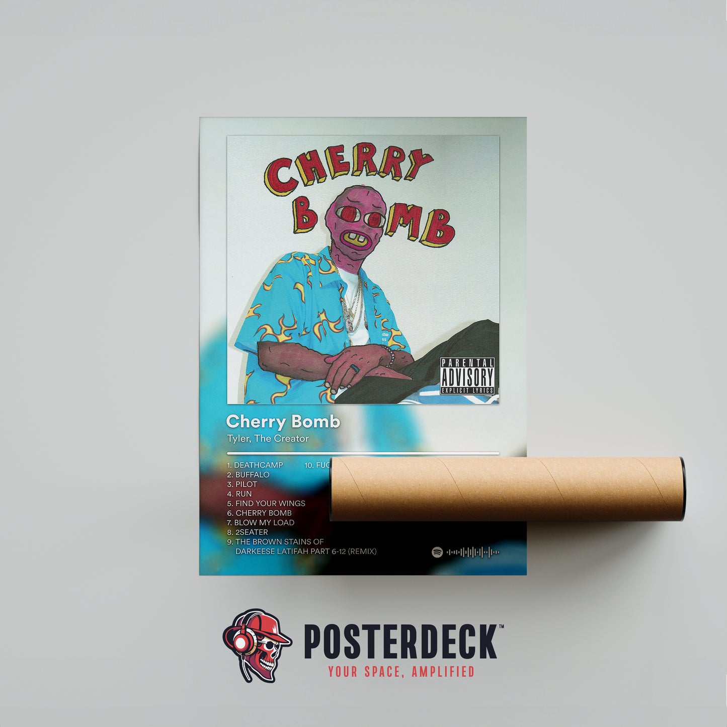 Tyler The Creator 'Cherry Bomb' Album Poster