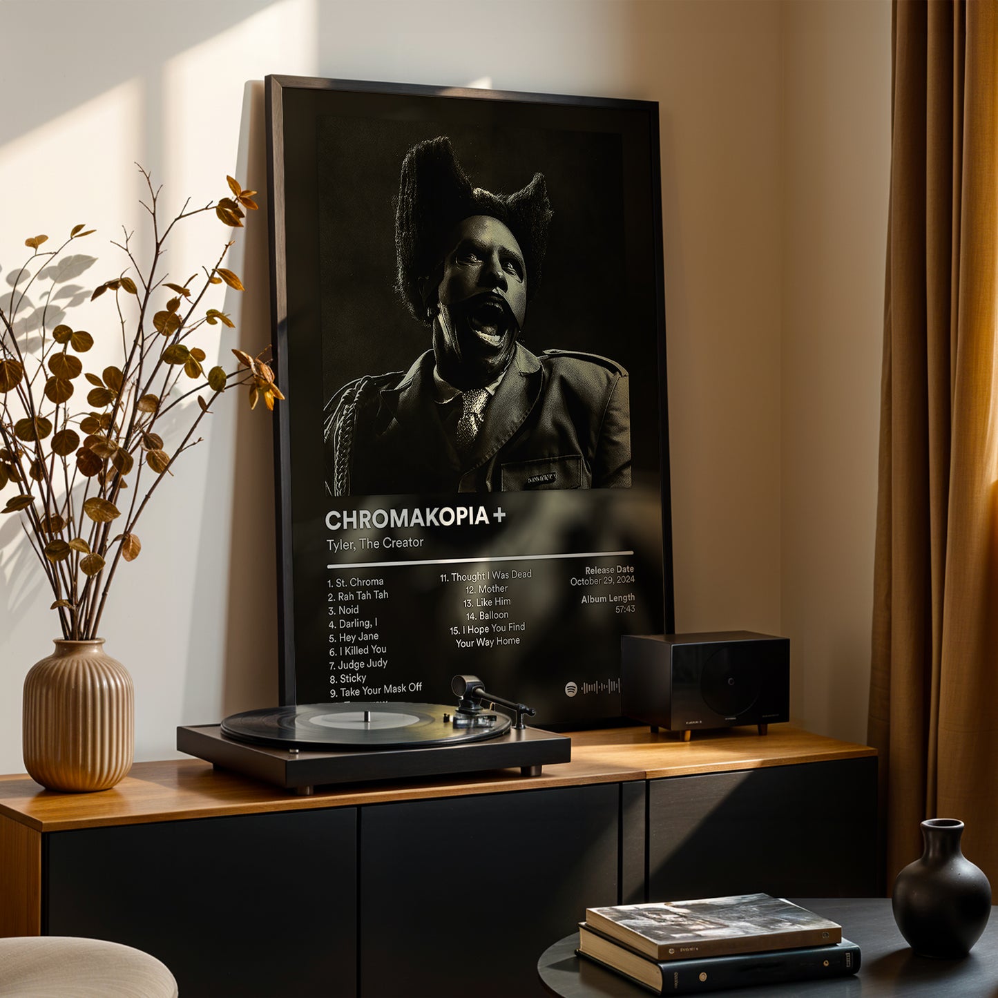 Tyler The Creator 'Chromakopia+' Album Poster