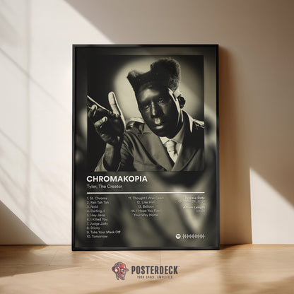 Tyler The Creator 'Chromakopia' Album Poster