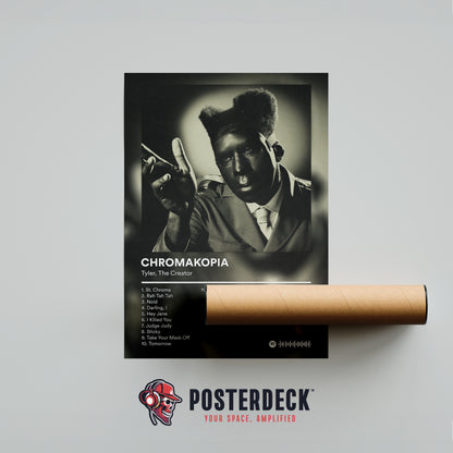 Tyler The Creator 'Chromakopia' Album Poster