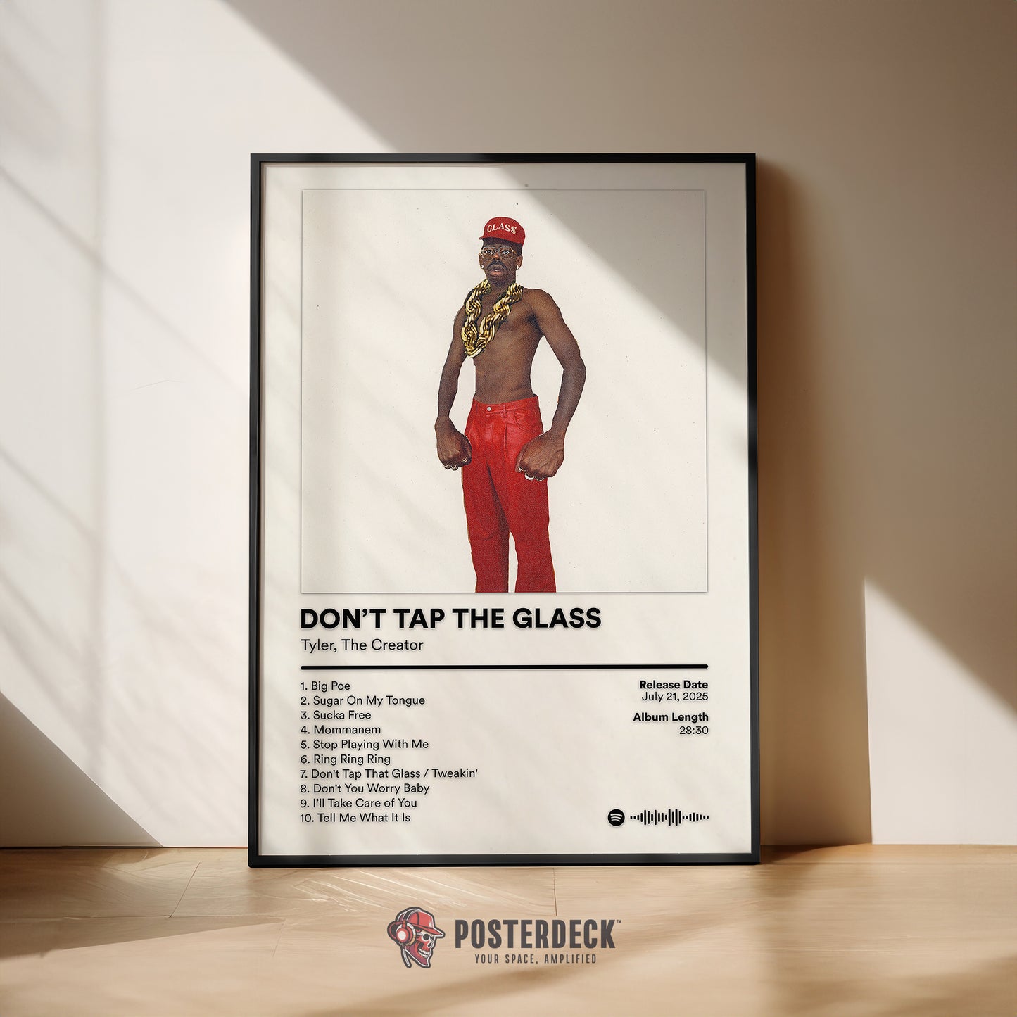 Tyler The Creator 'Don't Tap The Glass' Album Poster