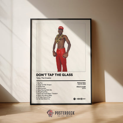 Tyler The Creator 'Don't Tap The Glass' Album Poster