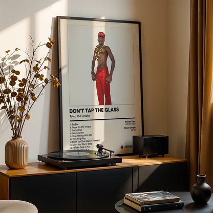 Tyler The Creator 'Don't Tap The Glass' Album Poster