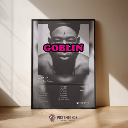 Tyler The Creator 'Goblin' Album Poster