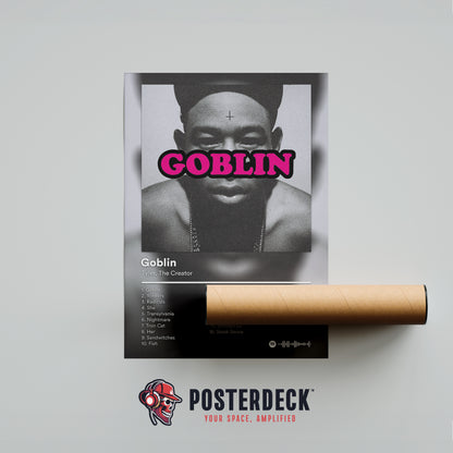 Tyler The Creator 'Goblin' Album Poster