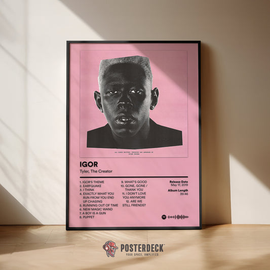 Tyler The Creator 'Igor' Album Poster
