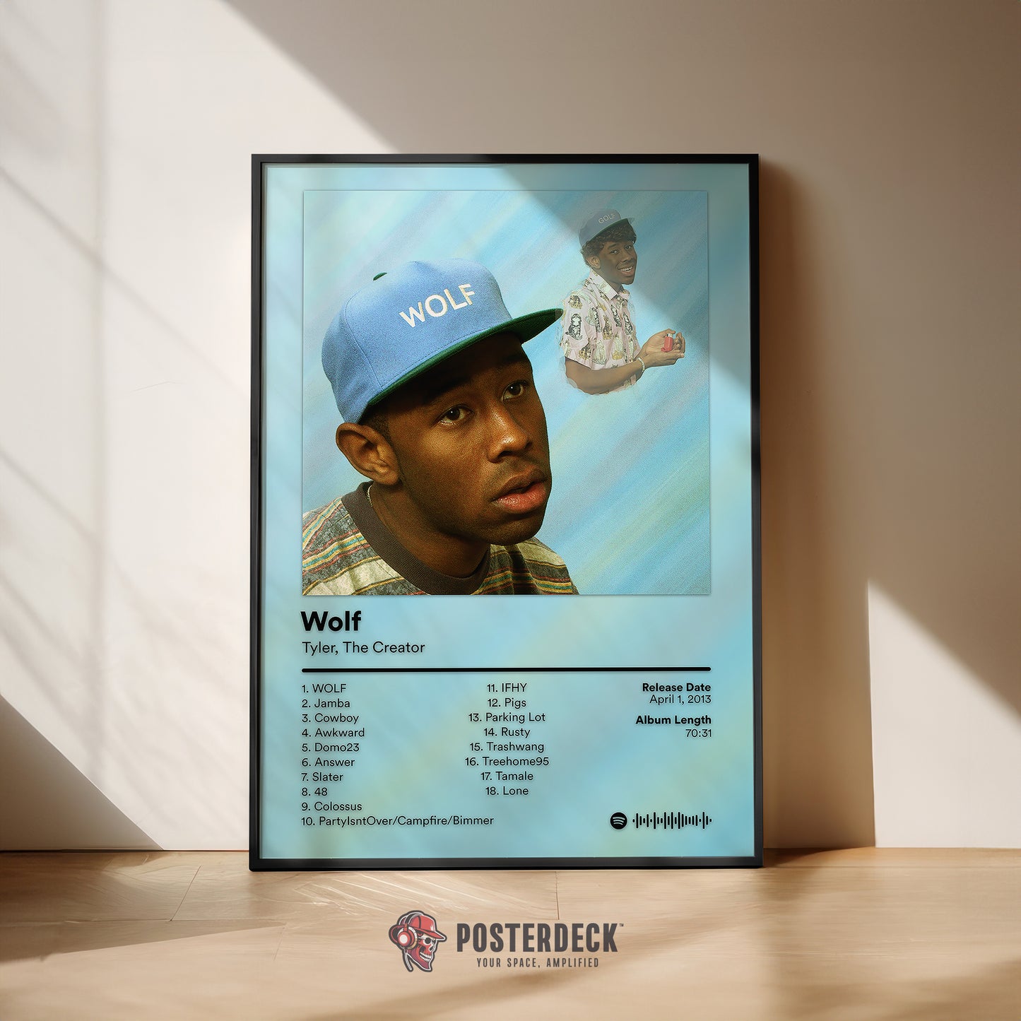 Tyler The Creator 'Wolf' Album Poster