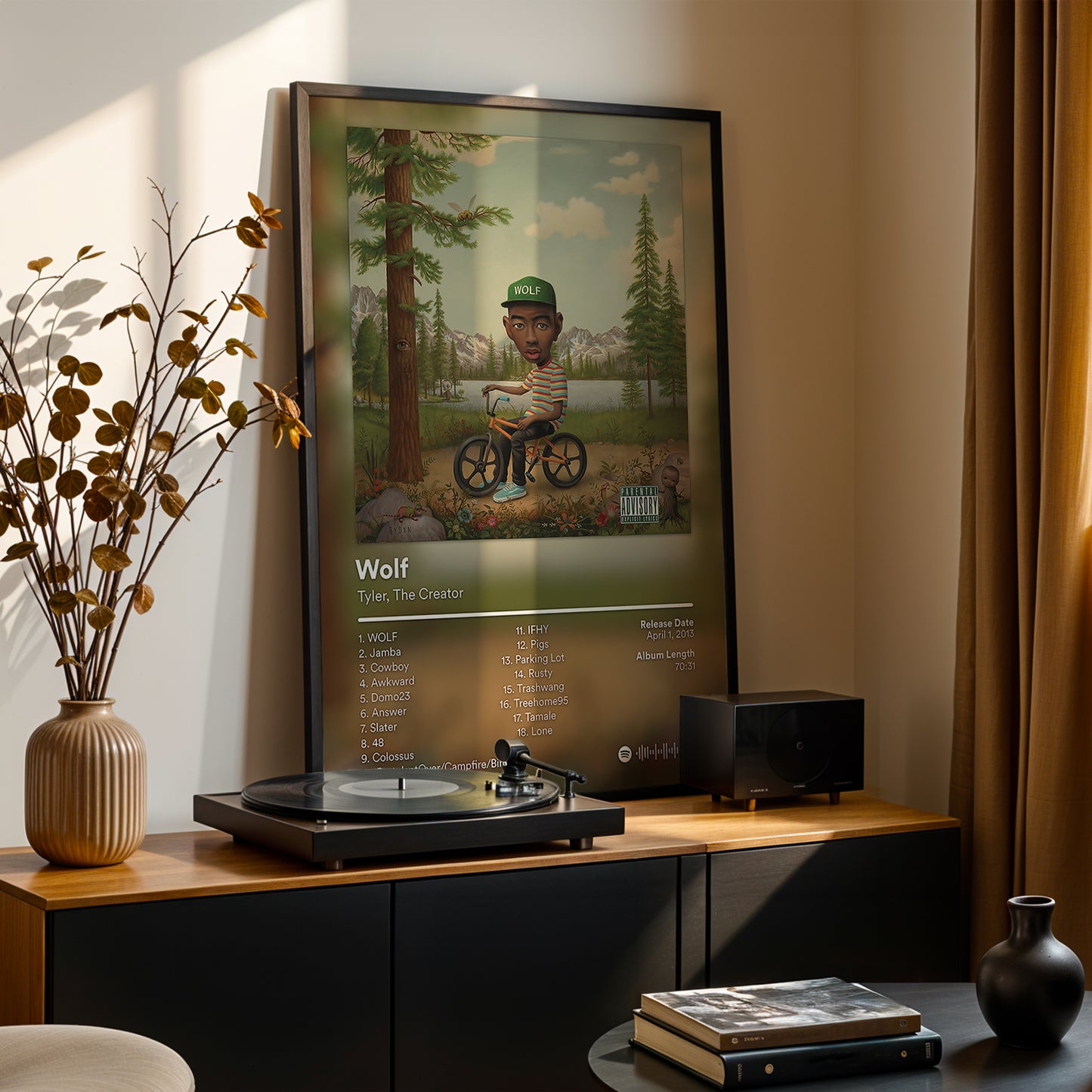 Tyler The Creator 'Wolf' Album Poster