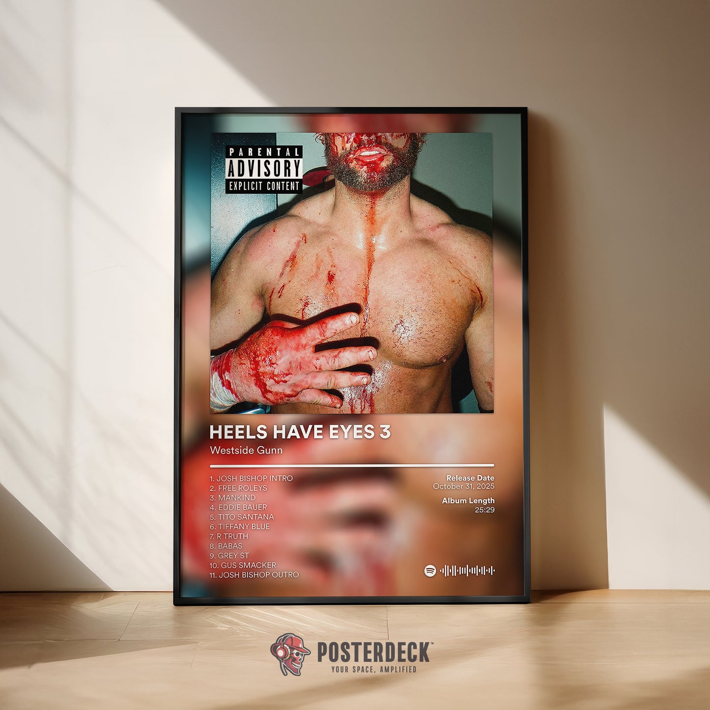 Westside Gunn 'Heels Have Eyes 3' Album Poster