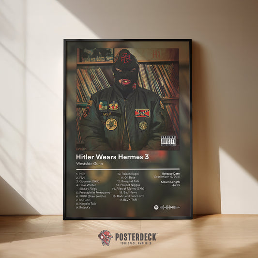 Westside Gunn 'Hitler Wears Hermes 3' Album Poster
