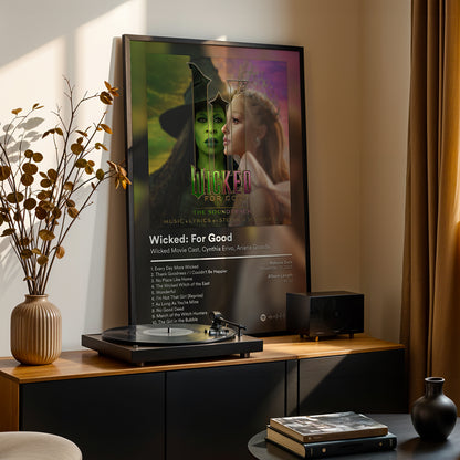 Ariana Grande 'Wicked For Good' Album Poster