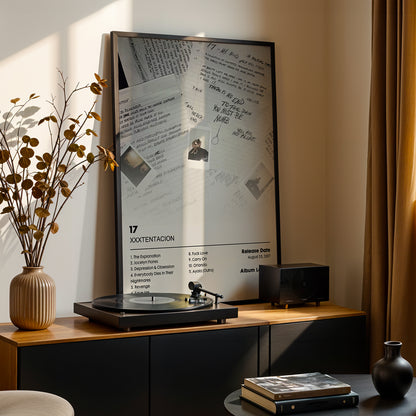 XXXTENTACION '17' Album Poster