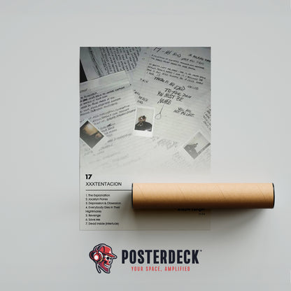 XXXTENTACION '17' Album Poster