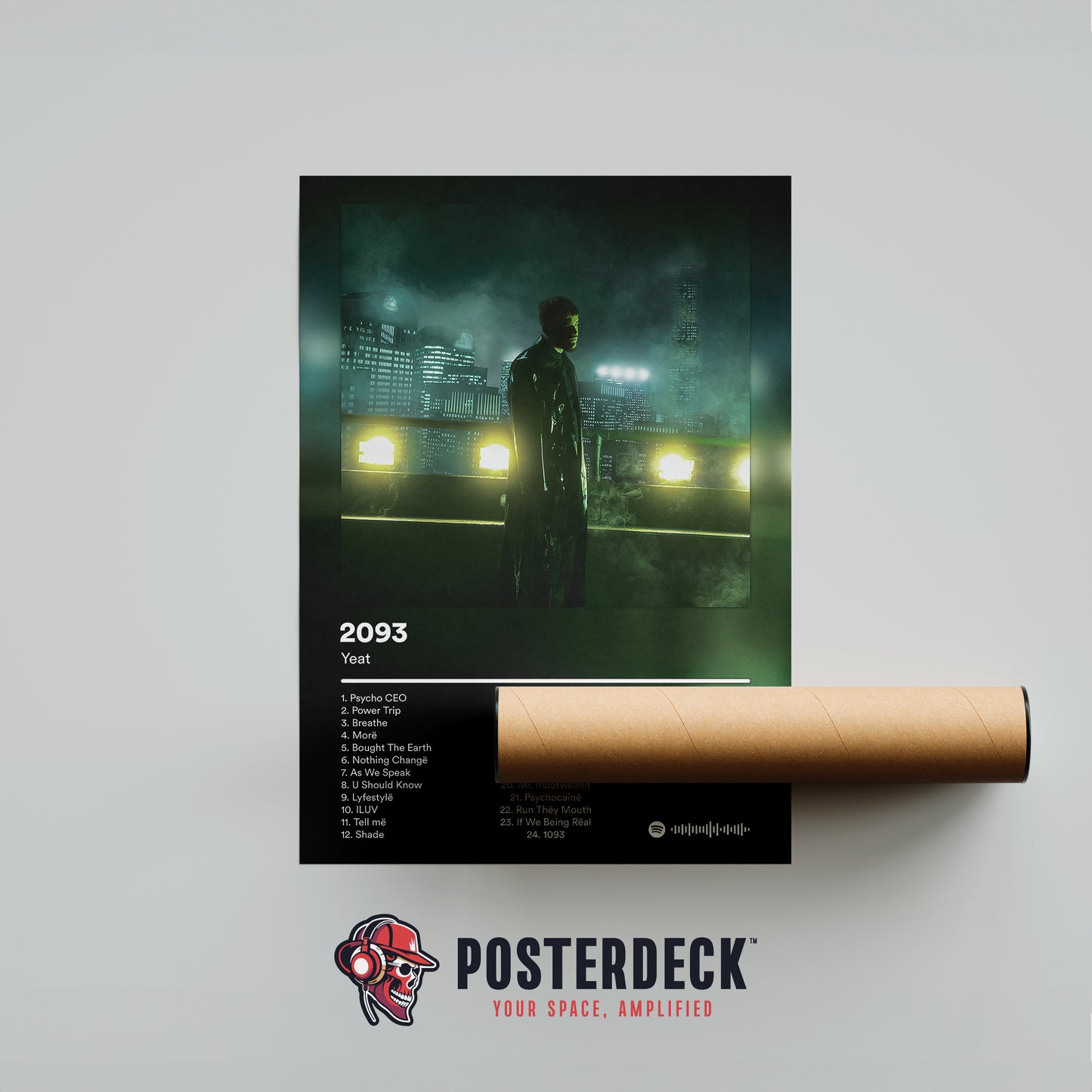 Yeat '2093' Album Poster