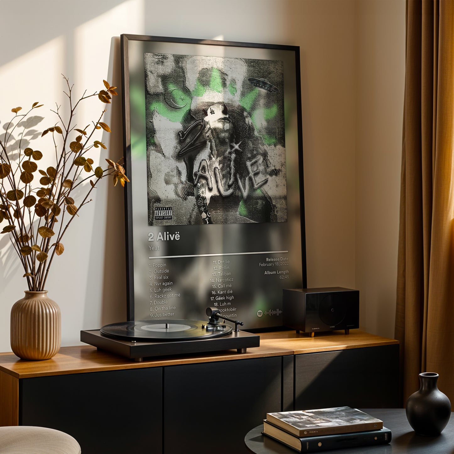 Yeat '2 Alive' Album Poster