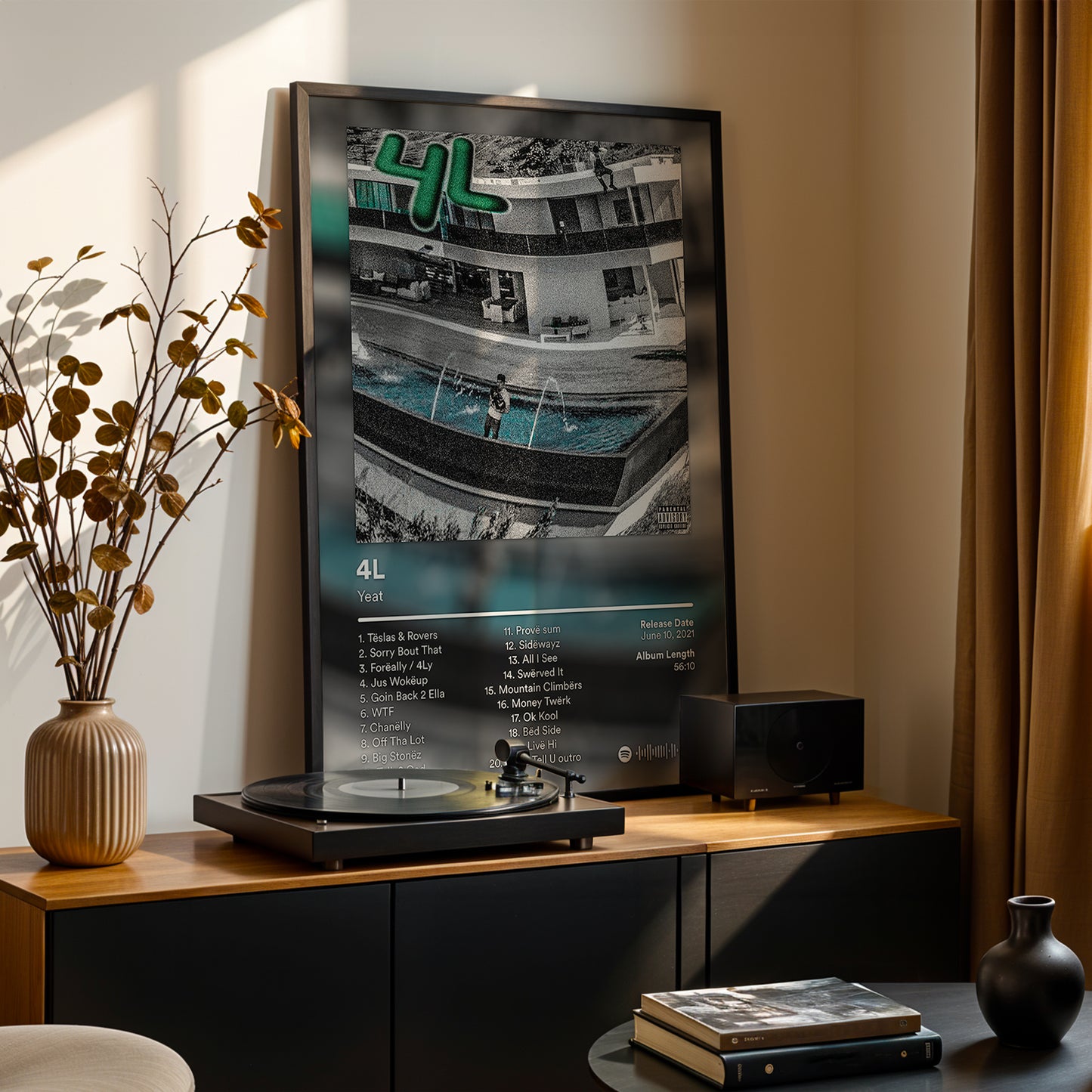 Yeat '4L' Album Poster