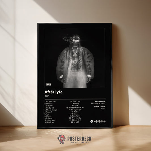 Yeat 'AfterLyfe' Album Poster