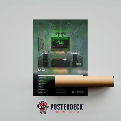 Yeat 'Alive' Album Poster